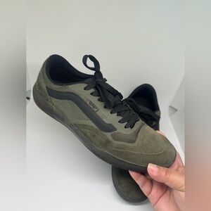 Vans Green and Black Wave Sneakers
